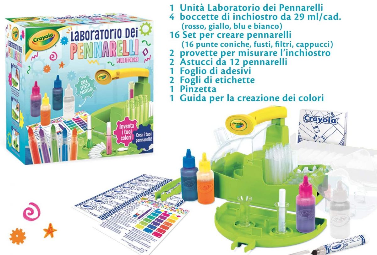 Crayola - Set Di 2 Pennarelli Classici - Colori Vivaci Per Bambini